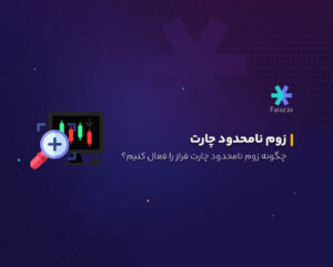 چگونه زوم نامحدود چارت فراز را فعال کنیم؟