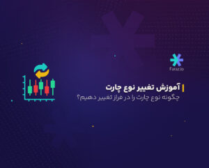 چگونه نوع چارت در فراز را تغییر دهیم؟