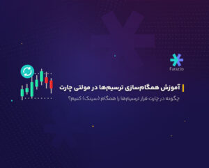 چگونه در حالت مولتی چارت ترسیم‌ها را همگام (سینک) کنیم؟